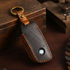 Carsine BMW X7 Leather Car Key Cover Black
