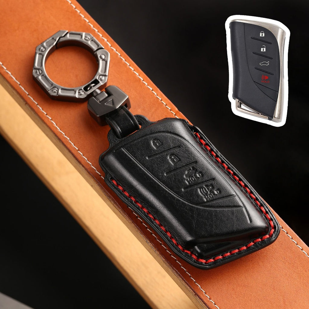 Luxury Lexus Key Fob Case - Handmade Genuine Leather Protector Cover |Fits All Models