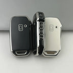 Kia Car Key Cover Silver Edge