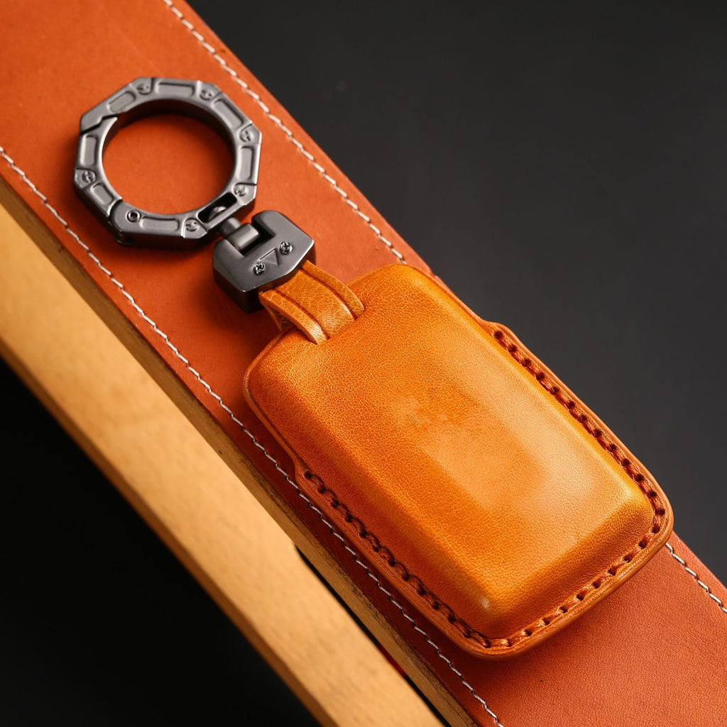 Étui à clés de voiture en cuir Land Rover/Jaguar