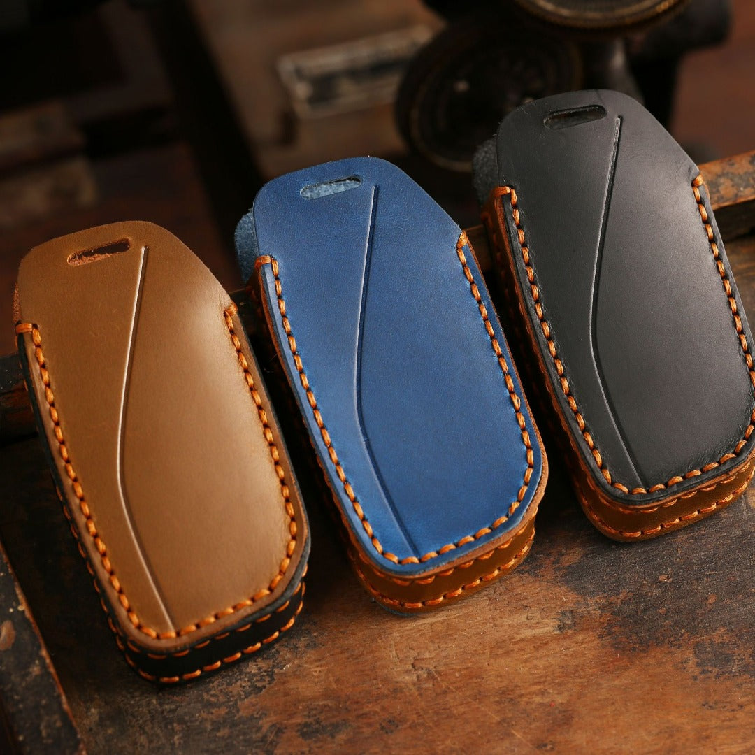 BMW X7 Leder-Autoschlüsselhülle