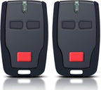 Lot de 3 télécommandes de garage BFT Mitto B2 - Télécommande 2 canaux 433,92 MHz pour portails électriques