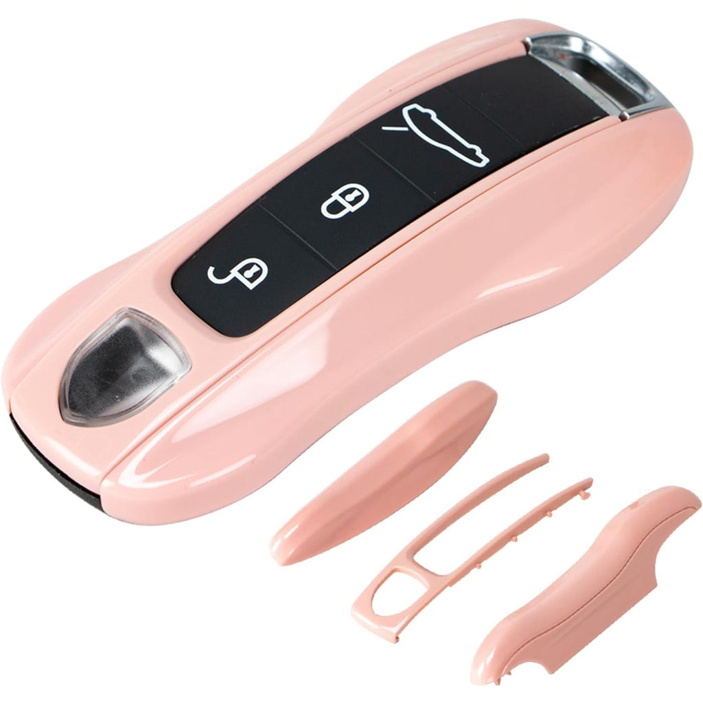 Coque de remplacement pour clé Porsche, 3 pièces, peinte 