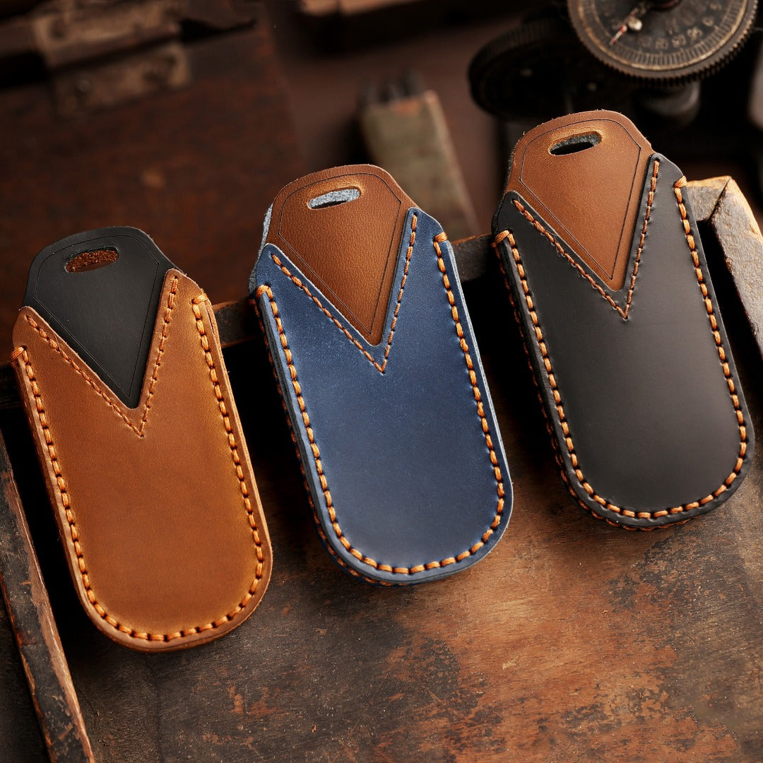 BMW Mini Countryman Cooper One Leder-Autoschlüsselhülle