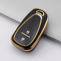 Carsine Chevrolet Holden Car Key Case Golden Edge Black / Key case