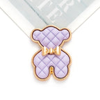 Carsine Bear DIY Ornament Purple