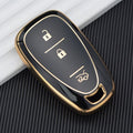 Carsine Chevrolet Holden Car Key Case Golden Edge Black / Key case