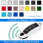 Coque de remplacement pour clé Porsche, 3 pièces, peinte 