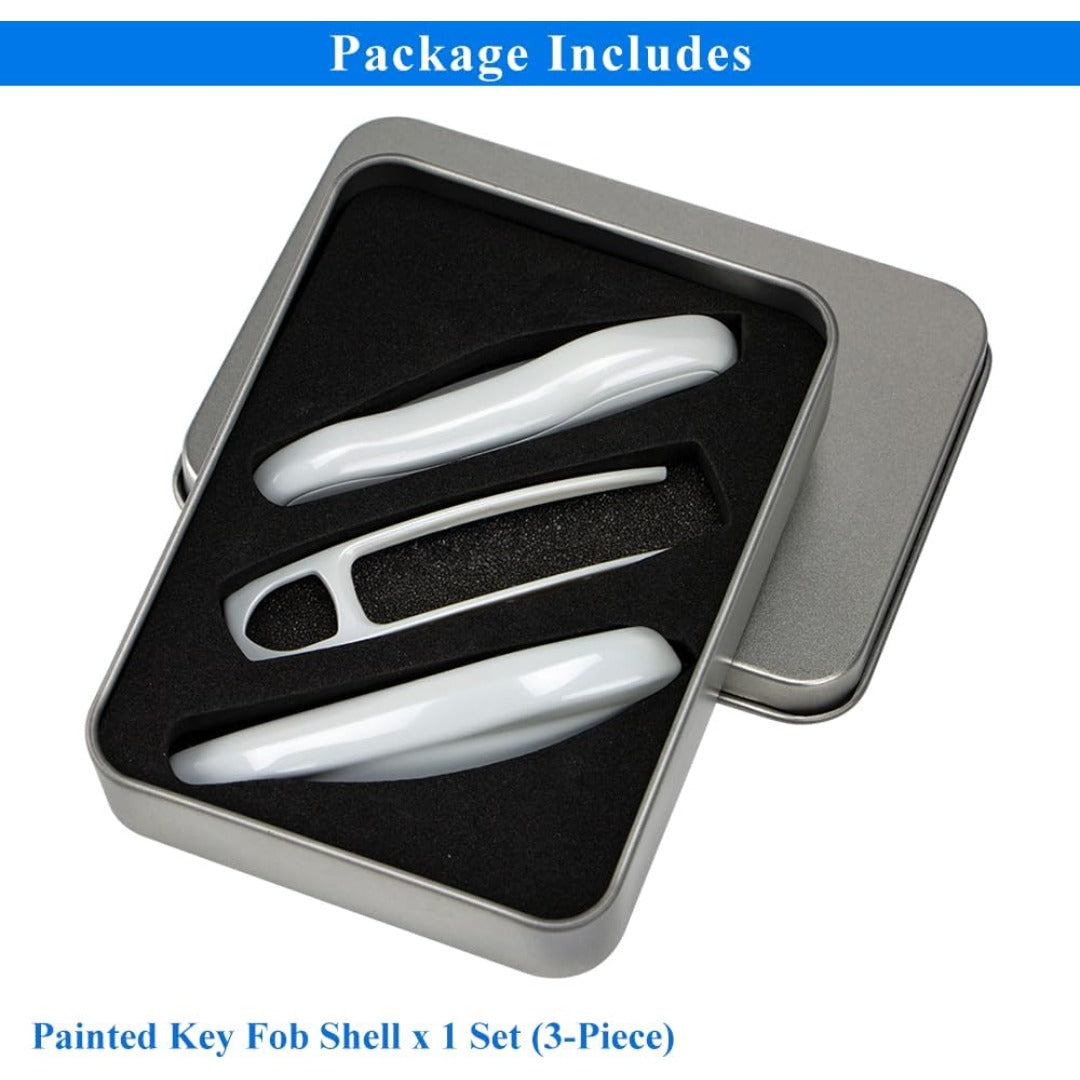 Porsche Schlüsselgehäuse-Ersatz, 3-teilig, lackierte Schlüsselabdeckung 