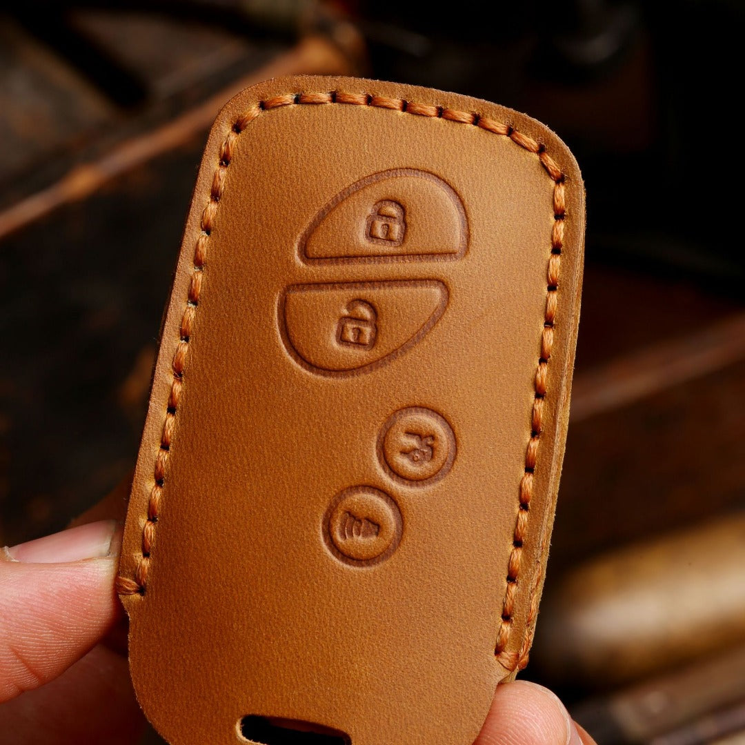 Lexus RX270, ES240, LX570 Autoschlüsselhülle aus Leder mit 3 Tasten