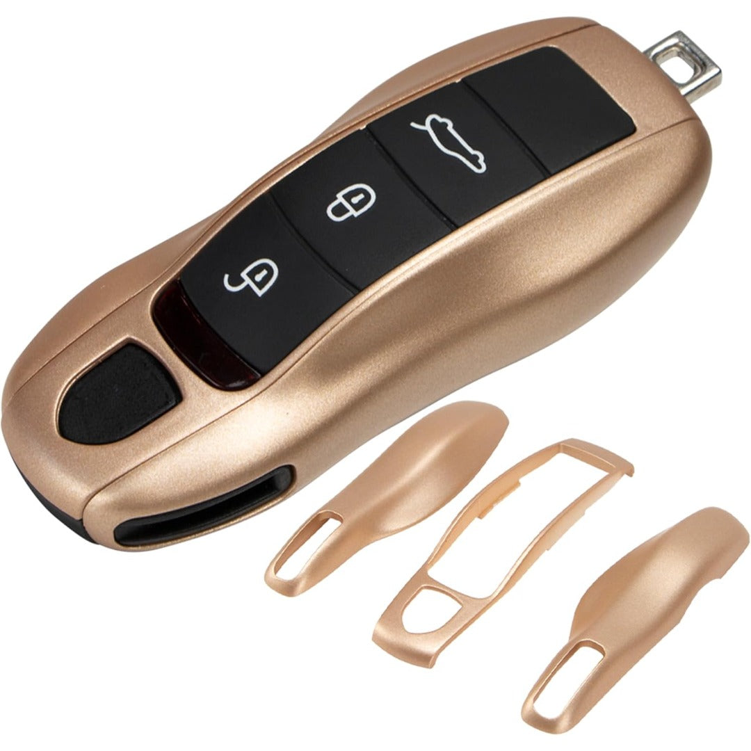 Porsche Schlüsselgehäuse-Ersatz, 3-teilig, lackierte Schlüsselabdeckung 