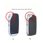 Carsine Kia K5 K3 Leather Car Key Cover Blue / A