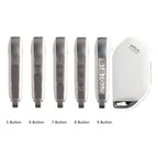 Kia Leder-Autoschlüsselhülle für 5, 6, 7, 8 und 9 Tasten