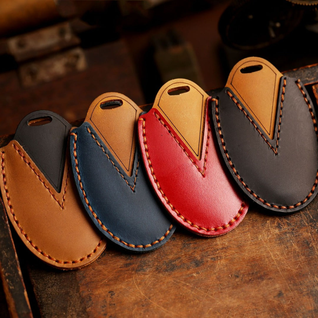 Nissan X-Trail Qashqai Tiida Teana Sylphy Leder Autoschlüsselhülle 2,3,4 Tasten