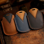 Honda Civic Autoschlüsselhülle aus Leder für 2, 3 und 4 Tasten