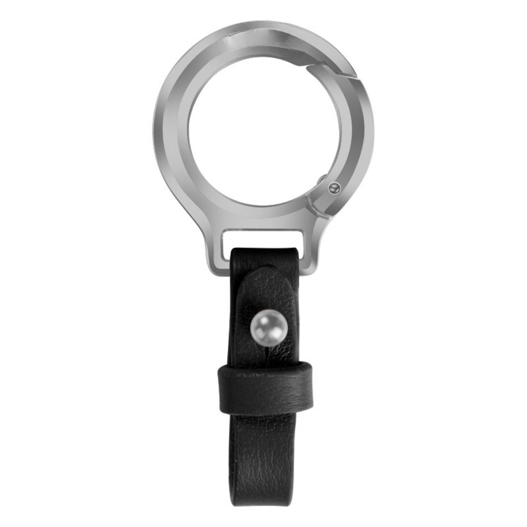 Schlüsselanhänger aus Rindsleder (Oberseite)