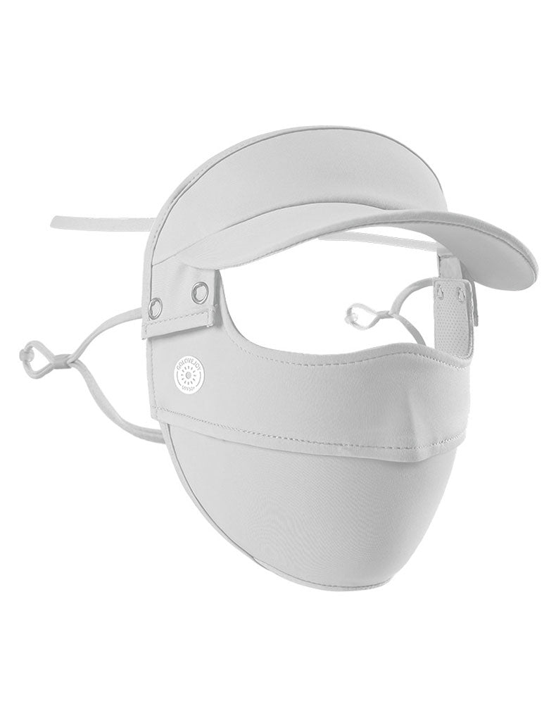 Carsine Summer ice silk sunscreen mask women's UV protection UPF 50+