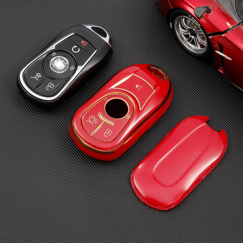 Carsine Buick Car Key Case Golden Edge