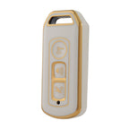 Carsine Honda Motorcycle Key Case Golden Edge
