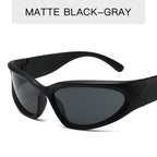 Carsine Sports Sunglasses black+gray