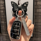 Carsine Audi Car Key Cover Silver Edge